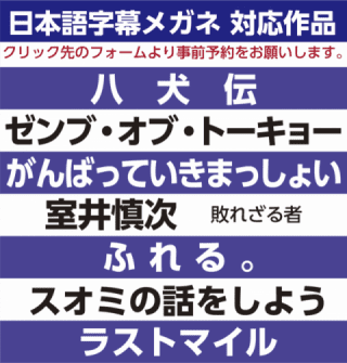 日本語字幕メガネ対応作品